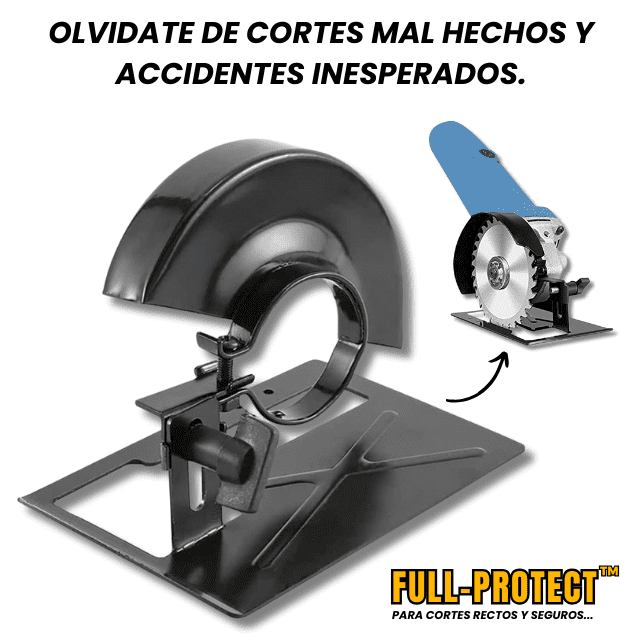 Base para Pulidora FULL.PROTECT™: Cortes Fáciles y Seguros
