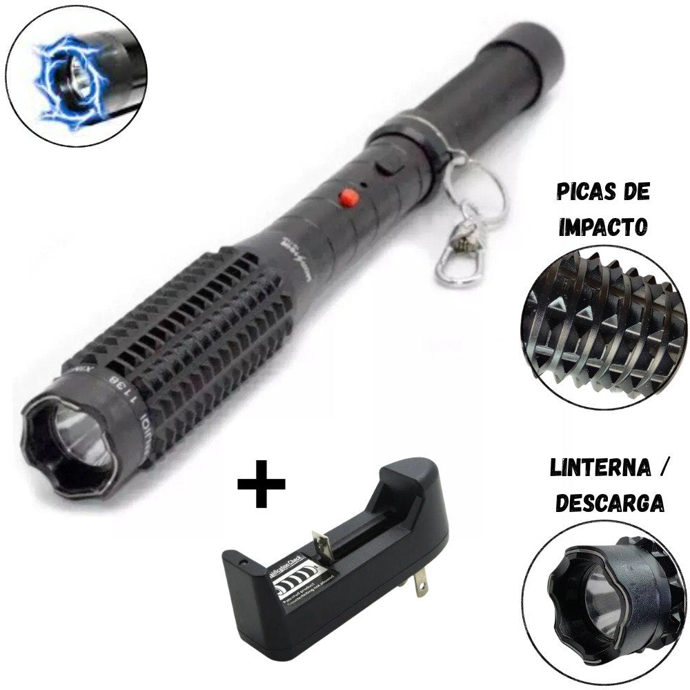 Taser + Linterna - Todo en Uno Hex®