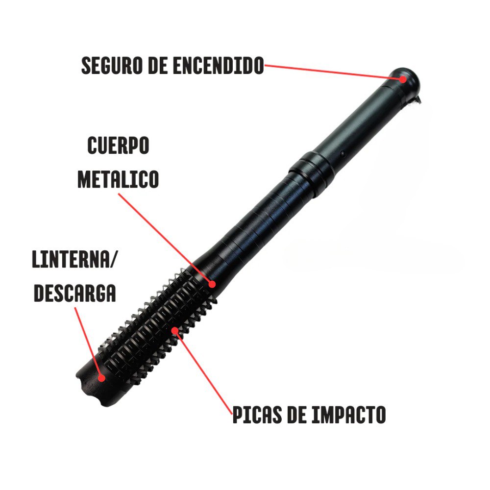 Taser + Linterna - Todo en Uno Hex®