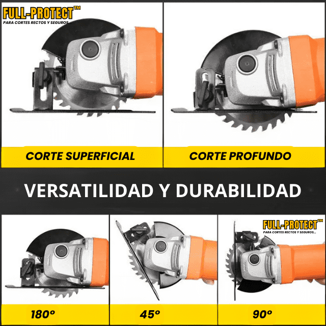 Base para Pulidora FULL.PROTECT™: Cortes Fáciles y Seguros