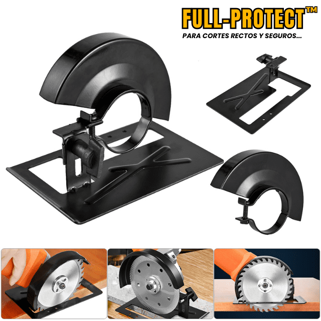 Base para Pulidora FULL.PROTECT™: Cortes Fáciles y Seguros