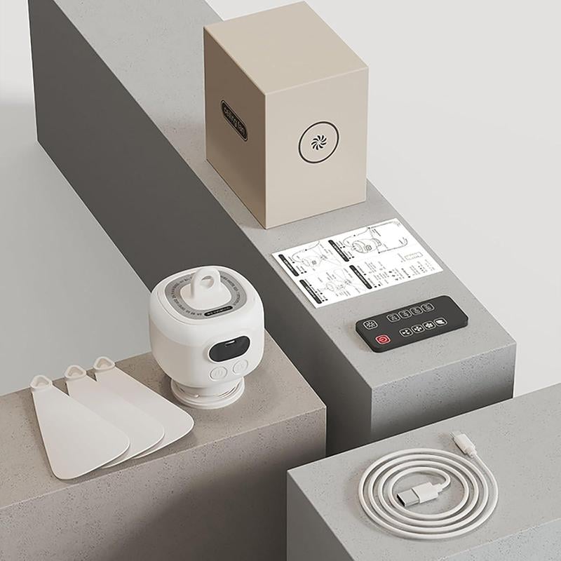 Ventilador Portable Recargable Con Luz Led - DigitalFan