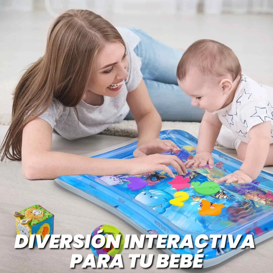Tapete acuático para estimulación bebé - 50% OFF
