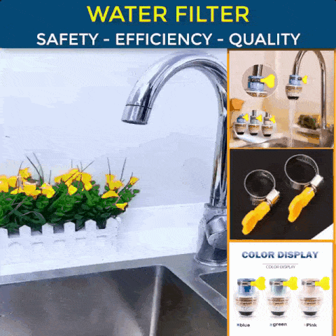 Filtro purificador de agua - ahorra 67%