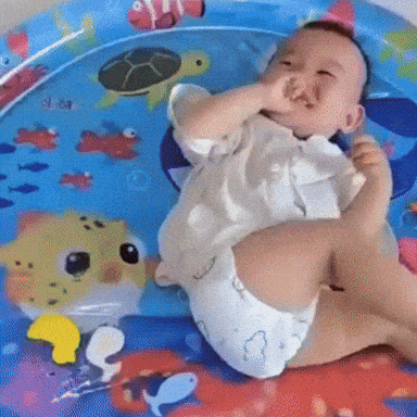 Tapete acuático para estimulación bebé - 50% OFF