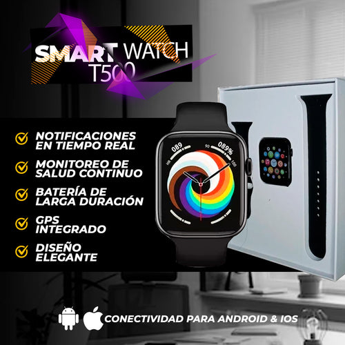 Reloj Smartwatch - Monitoreo de Salud - Llamadas Mensajes - Notificaciones