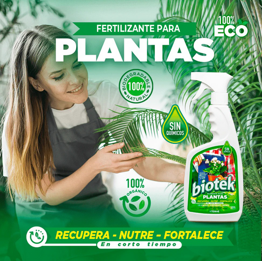 Fertilizante Orgánico Biotek® - Formula Mejorada