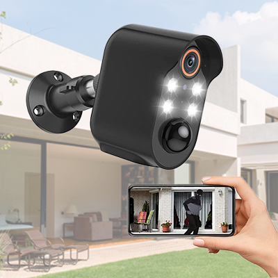 Cámara De Seguridad Inalámbrica 1080p GuardiX®