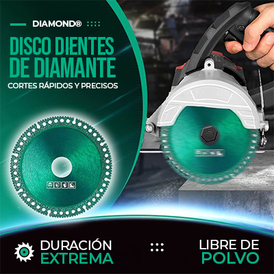 Disco Dientes De Diamante - Corte Preciso Diamond®