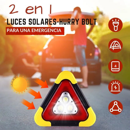 Luces solares para emergencia 2 en 1 - envio gratis