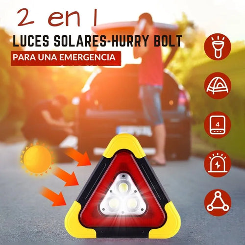 Luces solares para emergencia 2 en 1 - envio gratis