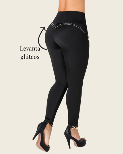 leggins con faja interna