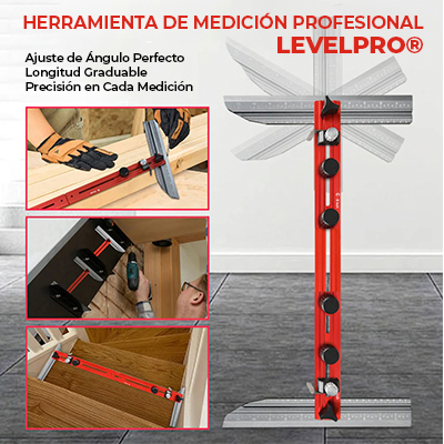 Herramienta de medición profesional LevelPro®
