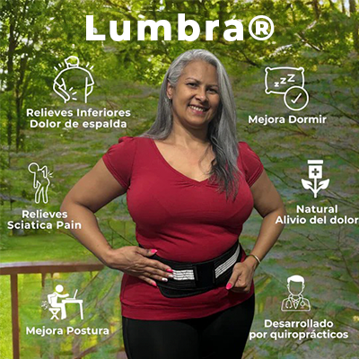 Cinturón alivia dolores de Ciática Lumbra®