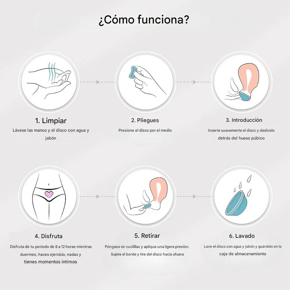 Copa Menstrual FreeFem® - Vive Relajada y Segura