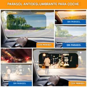SunShield® Visor Antirreflejo 2 en 1 Para Carro