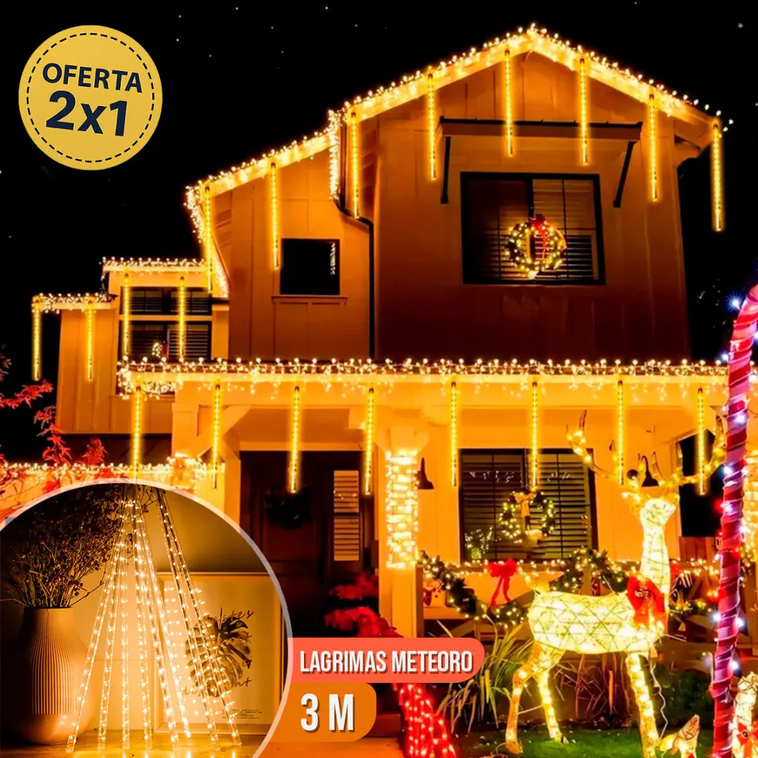 Iluminación Efecto Meteorito Paga 1 Lleva 2