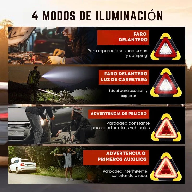 Luces solares para emergencia 2 en 1 - envio gratis