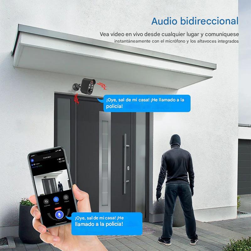 Cámara De Seguridad Inalámbrica 1080p GuardiX®