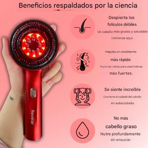 Cepillo Masajeador Estimulador de Crecimiento Capilar - Growth®