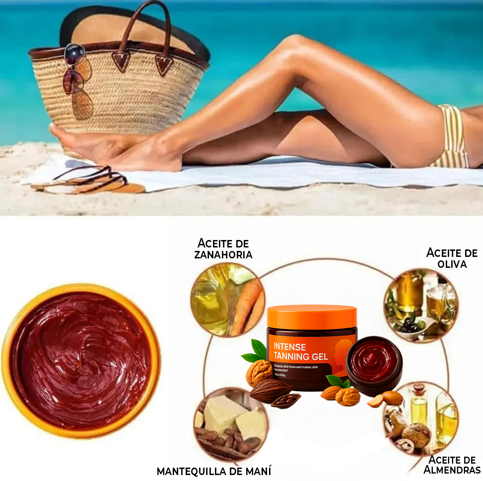 Gel Bronceador Sin Sol Piel De Canela
