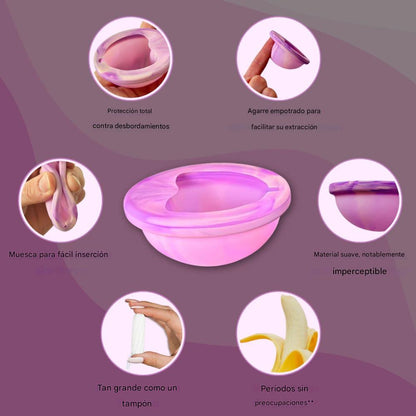 Copa Menstrual FreeFem® - Vive Relajada y Segura