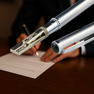 Signature® - Bolígrafo Premium Con Sello y Firma