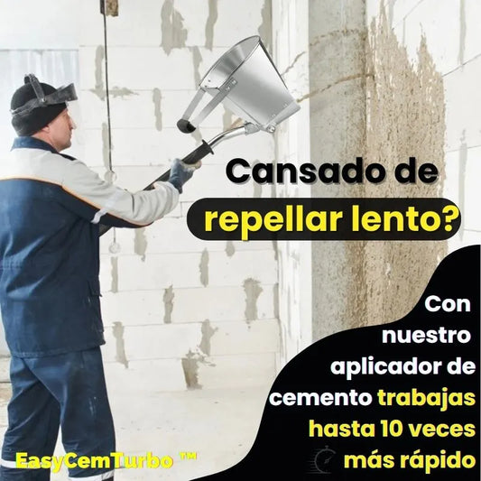 PULVERIZADORA DE CONCRETO Y ESTUCO – EasyCemTurbo® 65% Descuento