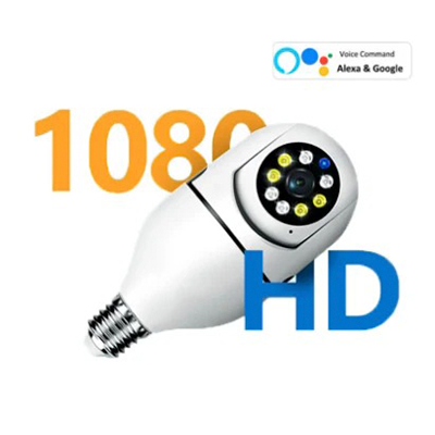 Cámara de Seguridad Tipo Bombillo 1080P EasyCam®