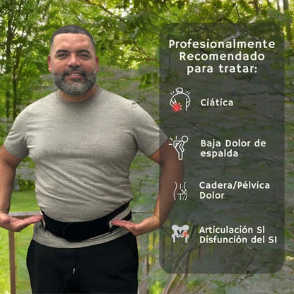 Cinturón alivia dolores de Ciática Lumbra®