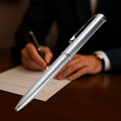 Signature® - Bolígrafo Premium Con Sello y Firma