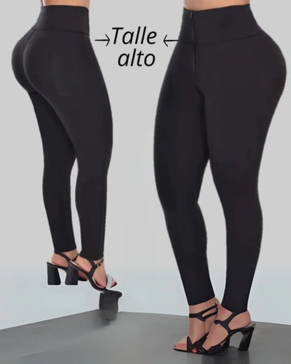 leggins con faja interna