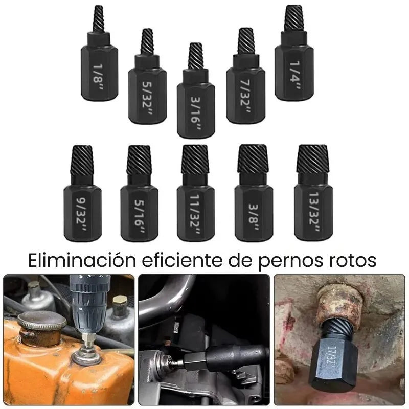 ToolsPro - Extractor tornillos rotos - Paga 5 Lleva 10