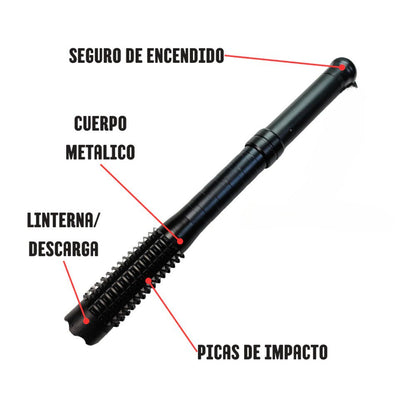 Taser + Linterna - Todo en Uno Hex®