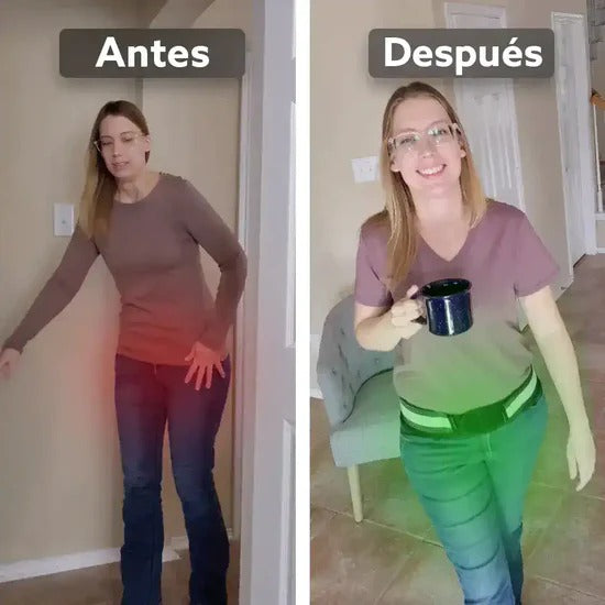 Cinturón alivia dolores de Ciática Lumbra®