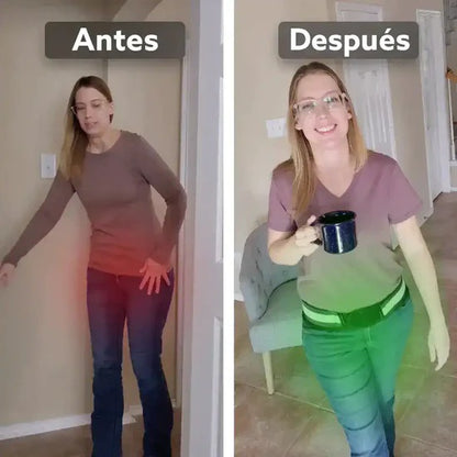 Cinturón alivia dolores de Ciática Lumbra®