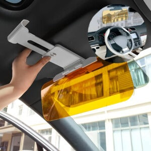 SunShield® Visor Antirreflejo 2 en 1 Para Carro