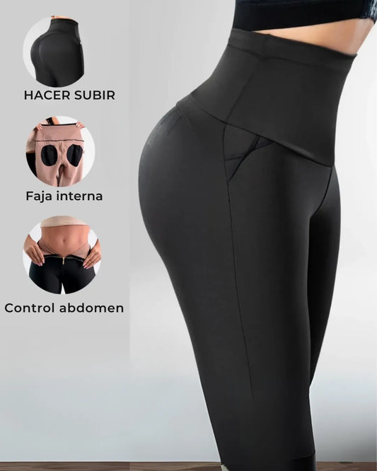 leggins con faja interna