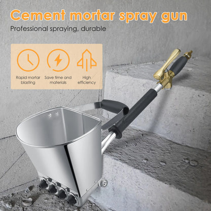 PULVERIZADORA DE CONCRETO Y ESTUCO – EasyCemTurbo® 65% Descuento