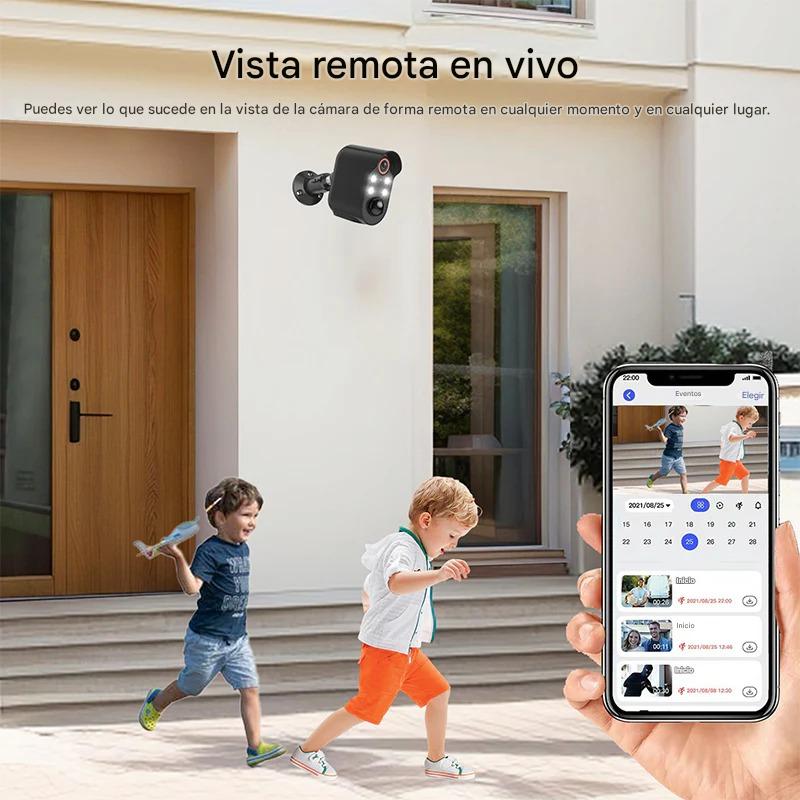 Cámara De Seguridad Inalámbrica 1080p GuardiX®