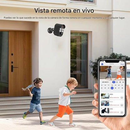 Cámara De Seguridad Inalámbrica 1080p GuardiX®