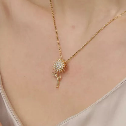 Collar de Girasol + Caja de Regalo 🎁 | Edición Especial Día de la Madre 💕