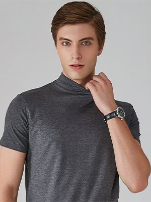 Camiseta De Corte Entallado y Atractivo Masculino - AlphaFit™