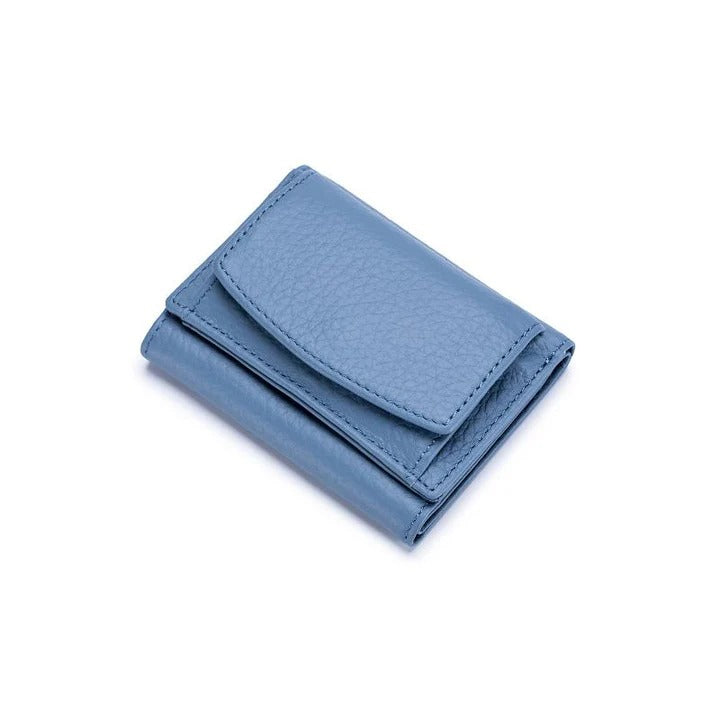 Cartera RFID Hecha A Mano De Cuero