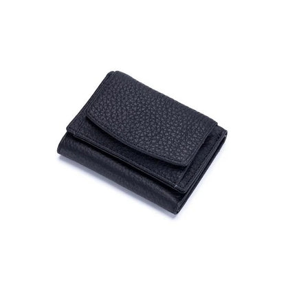 Cartera RFID Hecha A Mano De Cuero