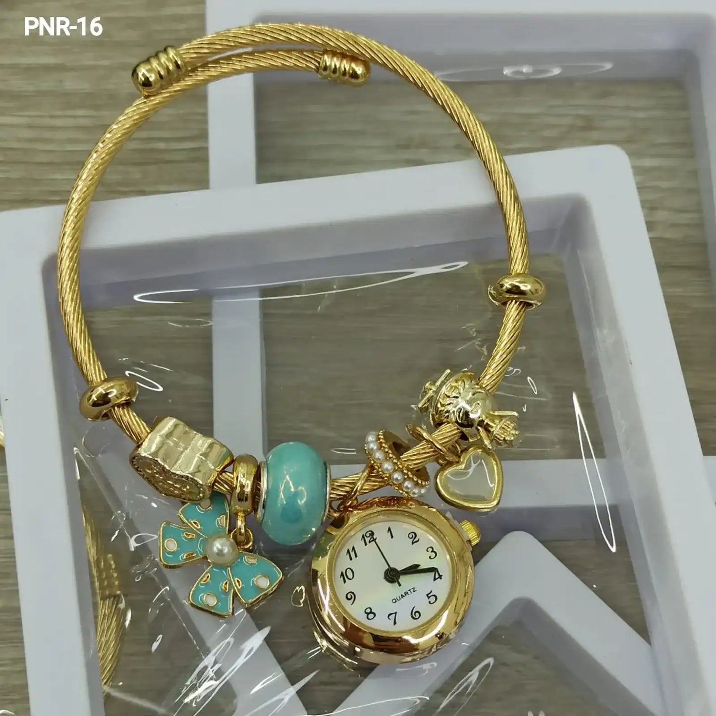 RELOJ PULSERA PANDORA INCLUYE DIJES OFERTA 50% DESCUENTO SOLO HOY