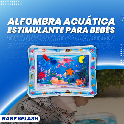 Tapete acuático para estimulación bebé - 50%  OFF