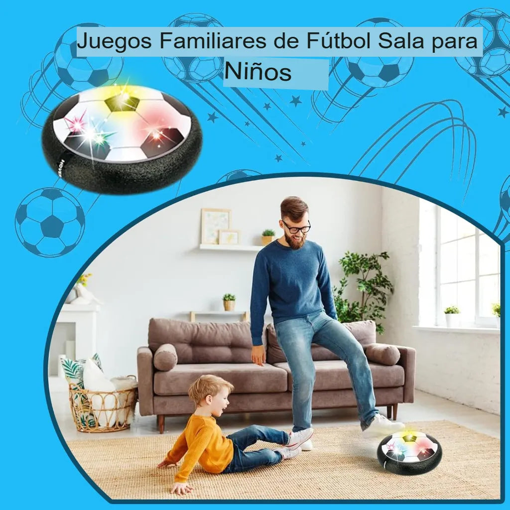 Balon de futbol flotante - Juega en cualquier rincon de tu hogar 50%OFF