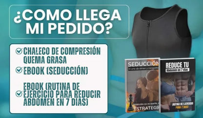 Chaleco Ejercitador - Quema Grasa Maxima Sudoración