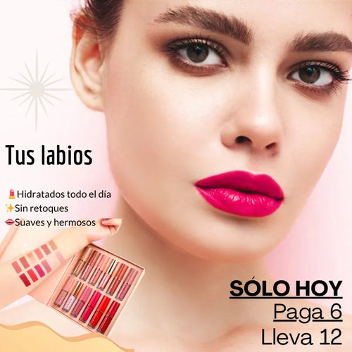 Labiales Luxekiss paga 6 lleva 12